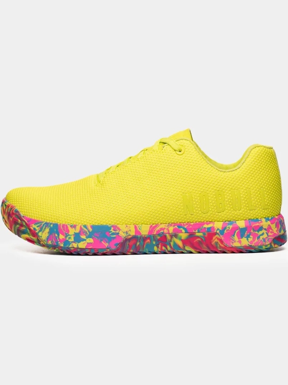NOBULL Project IMPACT Trainer+ Neon Lime Swirl Women’s Size 9 Cross Training Sho